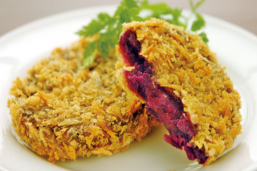 紅芋コロッケの料理写真