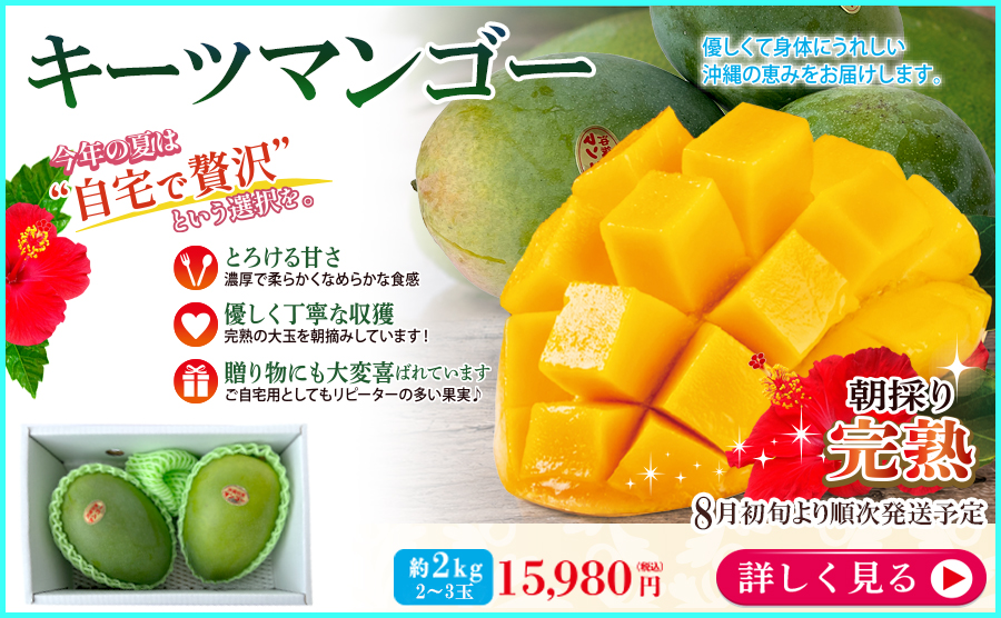 1■沖縄産完熟キーツマンゴー