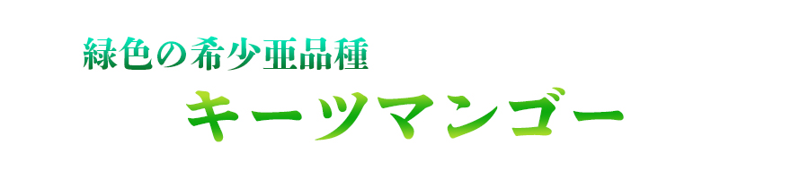 1沖縄産完熟キーツマンゴー