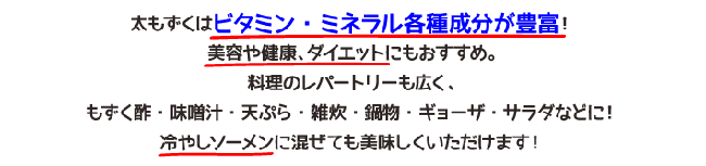 ビタミン・ミネラルも豊富