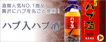 人気No1　ハブ入りハブ酒