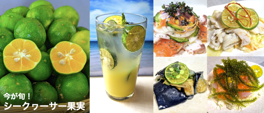 シークヮーサー果実を使った料理