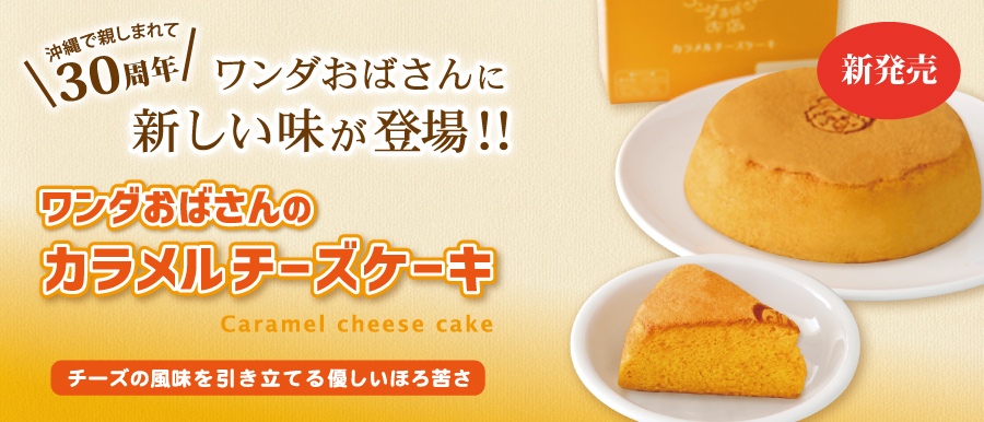 ワンダおばさんカラメルチーズケーキ